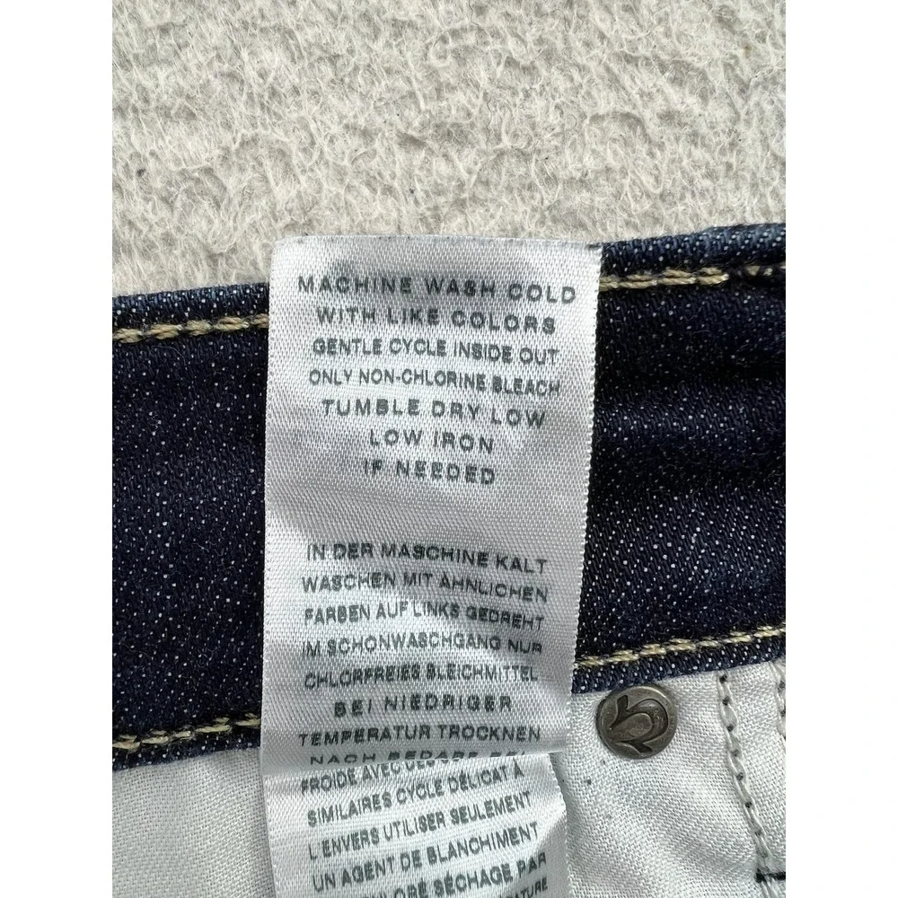 True Religion Ricky Relaxed Straight Jeans Mens 36x26 Blue Stretch Denim USA